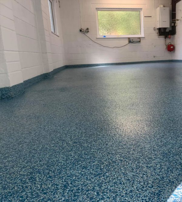 Epoxy Resin Garage Floor Flake Resflo Premier Resin Flooring Solutions